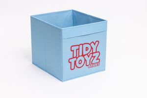 LEGO and building brick fabric toy storage box that fits IKEA Kallax