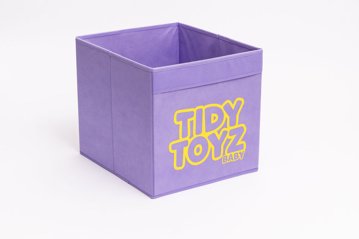 baby and nursery fabric toy storage box that fits IKEA Kallax