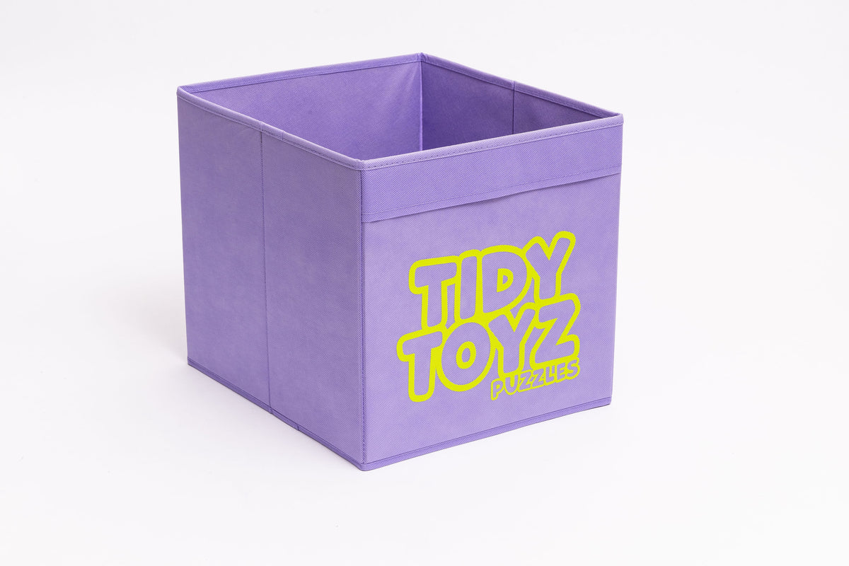 puzzle fabric toy storage box that fits IKEA Kallax